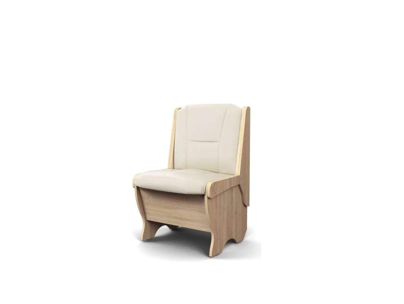 Скамья Лотос 550 дуб/крем арт. 837427