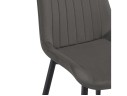 Seda-1 dark gray / gold / black Стул на металлокаркасе арт. 1315347