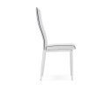 на металлокаркасе DC2-001 white / black Стул на металлокаркасе