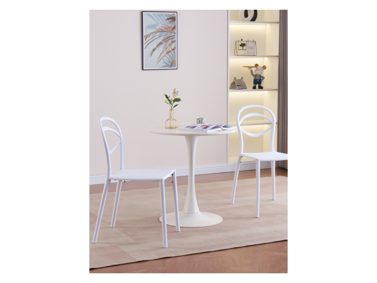 Simple white Пластиковый стул арт. 1575601