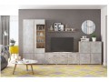 Дуб Сонома, Бетон темный