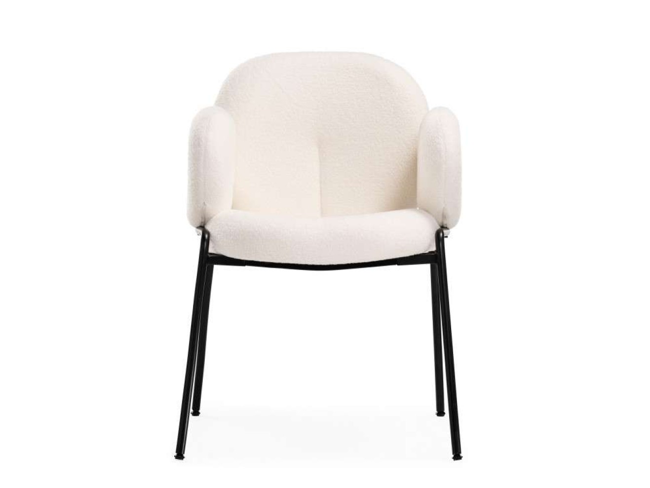 Kalipso white / black Стул на металлокаркасе