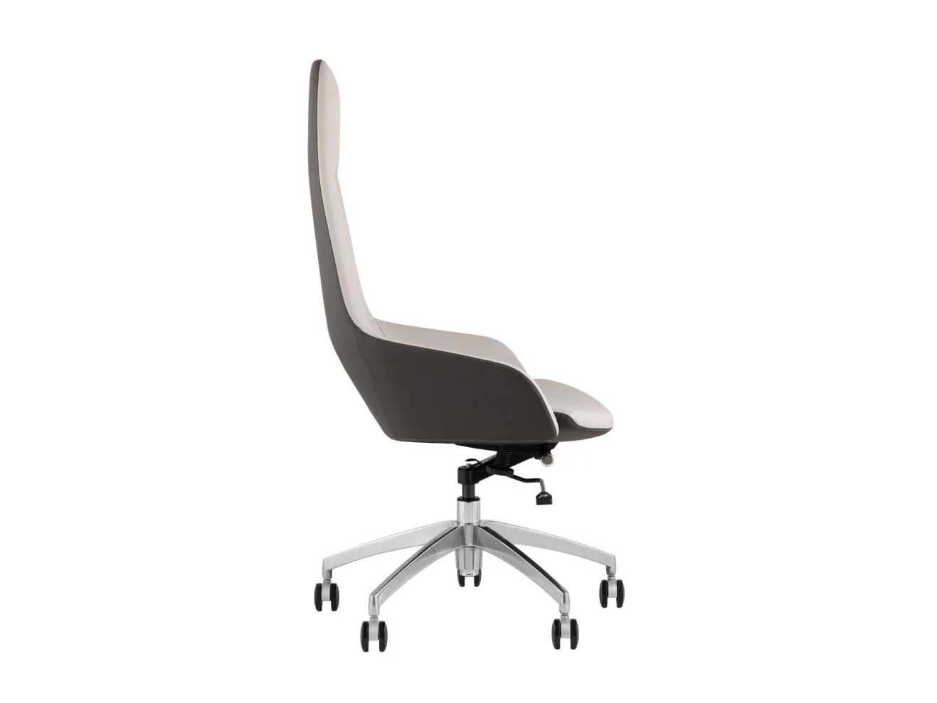 Кресло руководителя STOOL GROUP TopChairs Soulo бежевый/серый арт. 1568055