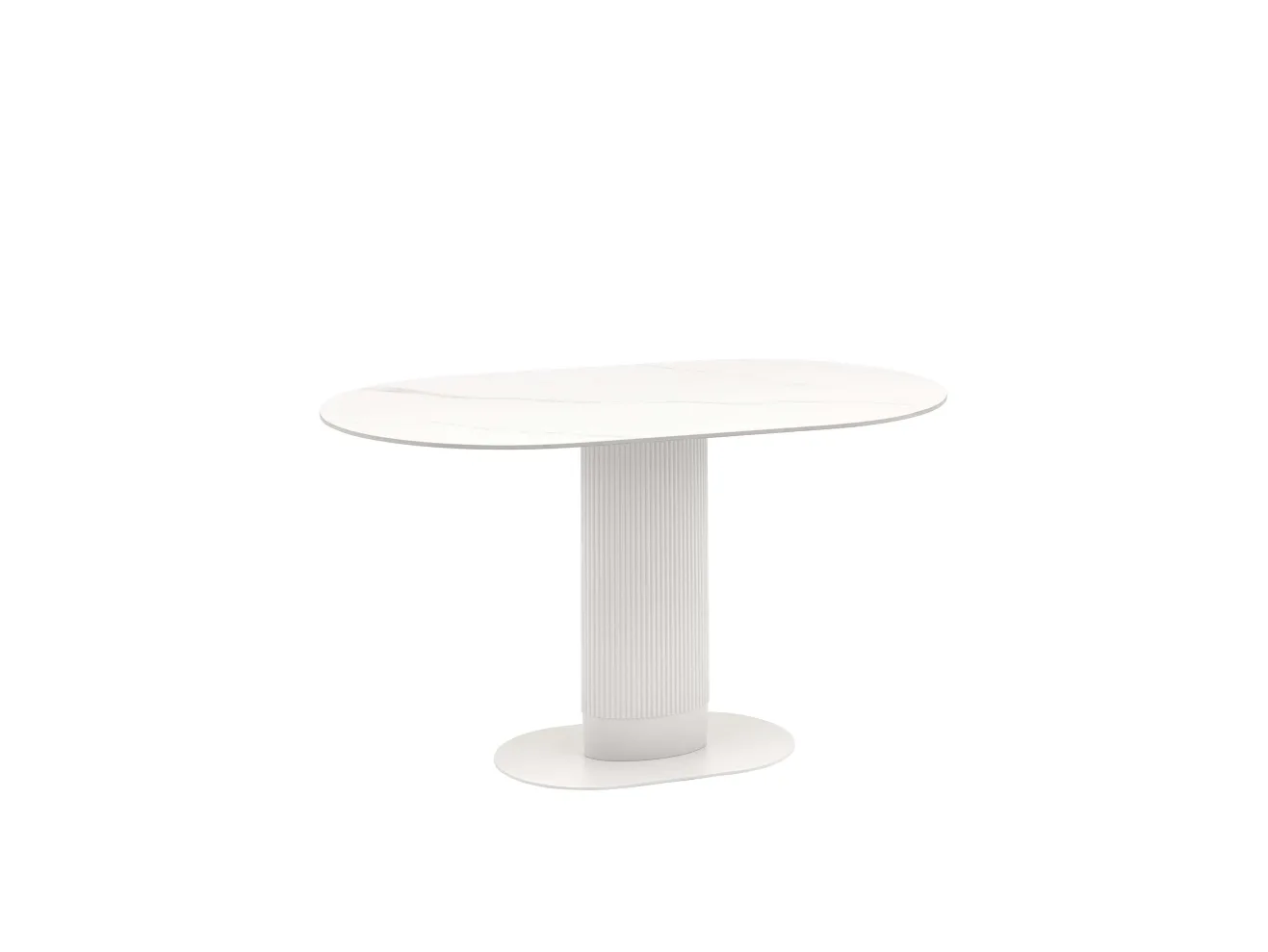 Стол обеденный STOOL GROUP Mystery 130*80 Белый, керамика арт. 1568061