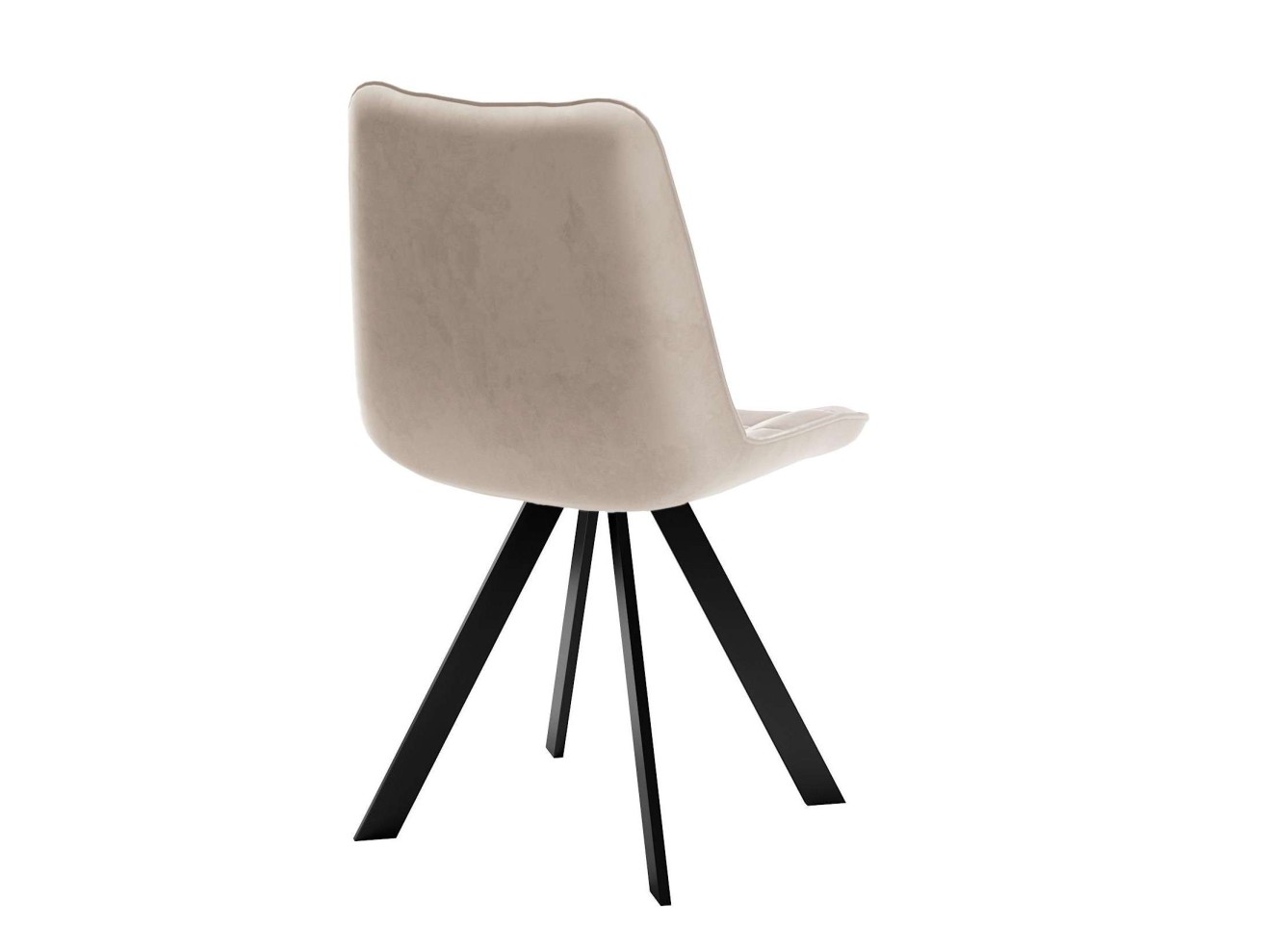 Стул DikLine 229 поворотный, B03 BEIGE, ножки черные