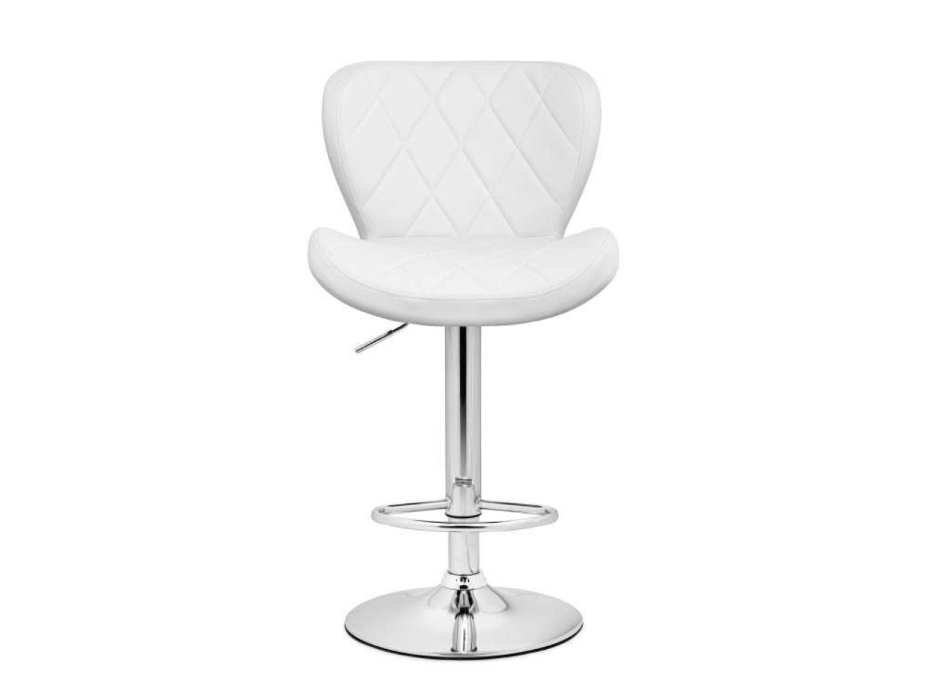 Porch white / chrome Барный стул