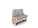 Скамья Лотос 950 / Ясень светлый / Велюр Графит арт. 1149735