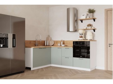 КГ Угловой 1500*2100 (без пм) Эмаль, Олива  Арника РМ в.3
