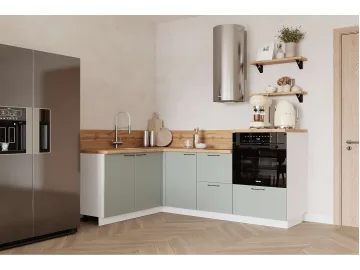 КГ Угловой 1500*2100 (без пм) Эмаль, Олива  Арника РМ в.3