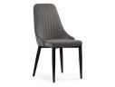 Kora dark gray / black Стул на металлокаркасе
