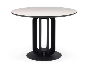 Шелдон 110 krater perla repose / черный Керамический стол
