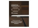 Вейл 160(205)х89 gilt white / черный Керамический стол