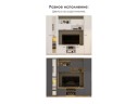 Бертелена белое дерево / белое дерево Готовая гостиная