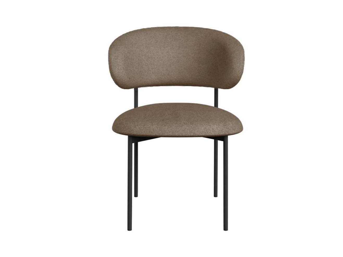 Стул DikLine 201 NS05 CAPPUCCINO, ножки черные