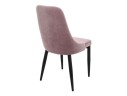 Kora light purple / black Стул на металлокаркасе арт. 1248457