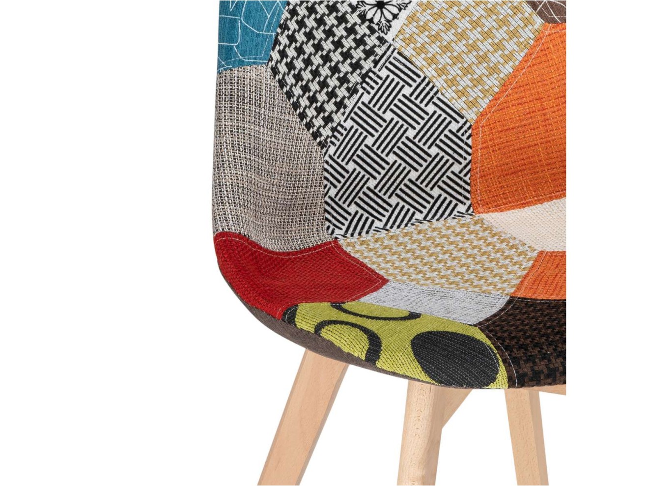 Mille fabric multicolor Стул деревянный арт. 1562037