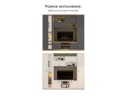 Бертелена дуб крафт серый / серый графит Готовая гостиная
