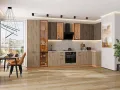 Brown Casella Oak 2S, Natural Casella Oak 2S