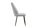 Стул DikLine 327 поворотный B22 GREY, ножки черные