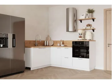 КГ Угловой 1500*2100 (без пм) Эмаль, Белый  Арника РМ в.3