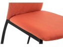 Tod red / black Стул на металлокаркасе арт. 501209
