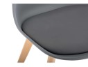 Bonuss dark gray Пластиковый стул