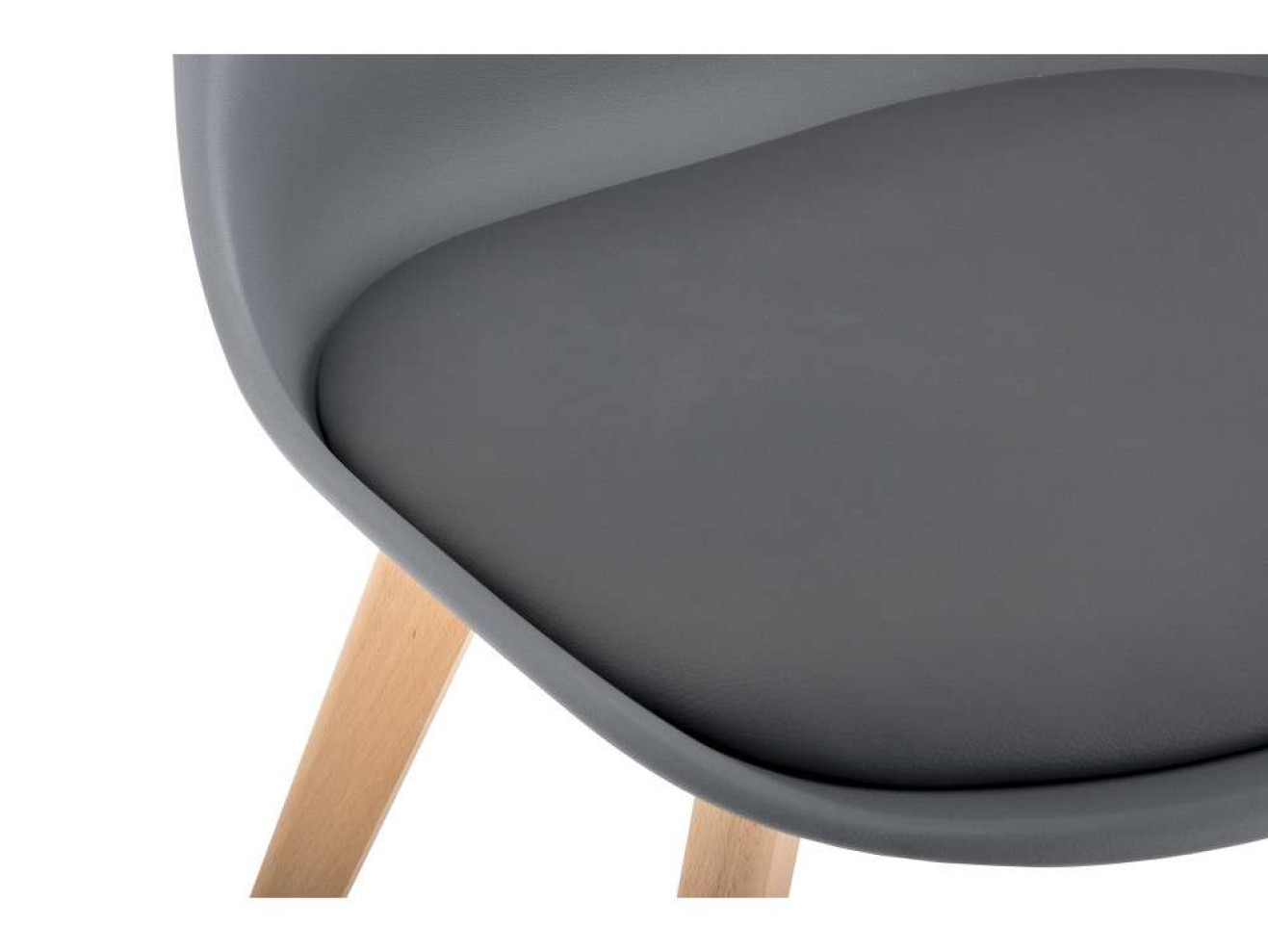 Bonuss dark gray Пластиковый стул
