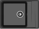 Мойка 660 Level 660L 1-чаш+кр 660*500 черный арт. 1265945