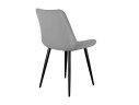 Стул DikLine 226 поворотный B22 GREY, ножки черные