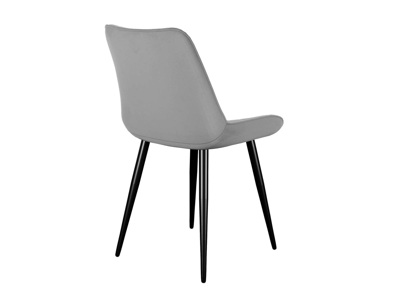 Стул DikLine 226 поворотный B22 GREY, ножки черные