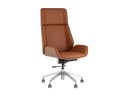 Кресло руководителя TopChairs Crown SN коричневый