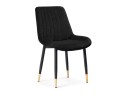 Seda-1 black / gold / black Стул на металлокаркасе