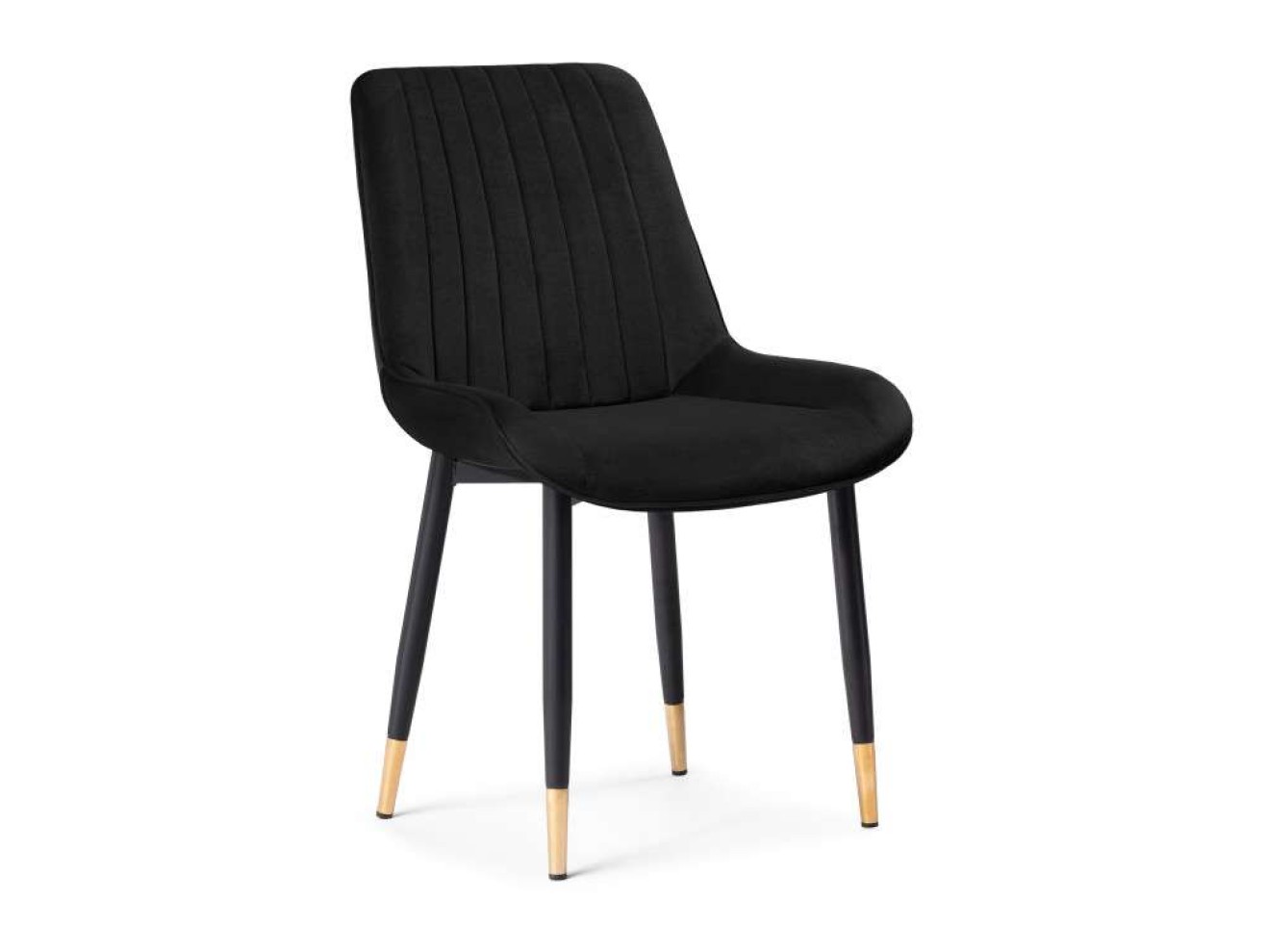 Seda-1 black / gold / black Стул на металлокаркасе
