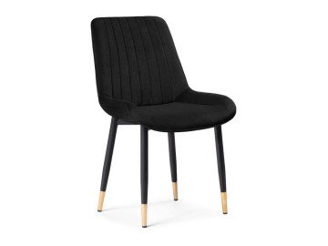 Seda-1 black / gold / black Стул на металлокаркасе