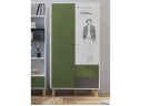 Шкаф СТОРИ Пушкин 100, белый арт. 1139681