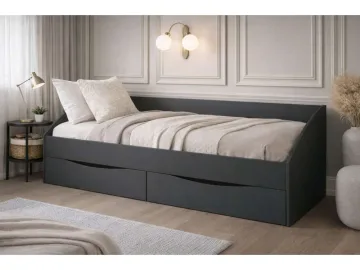 Эриол 90x200 графит Кровать
