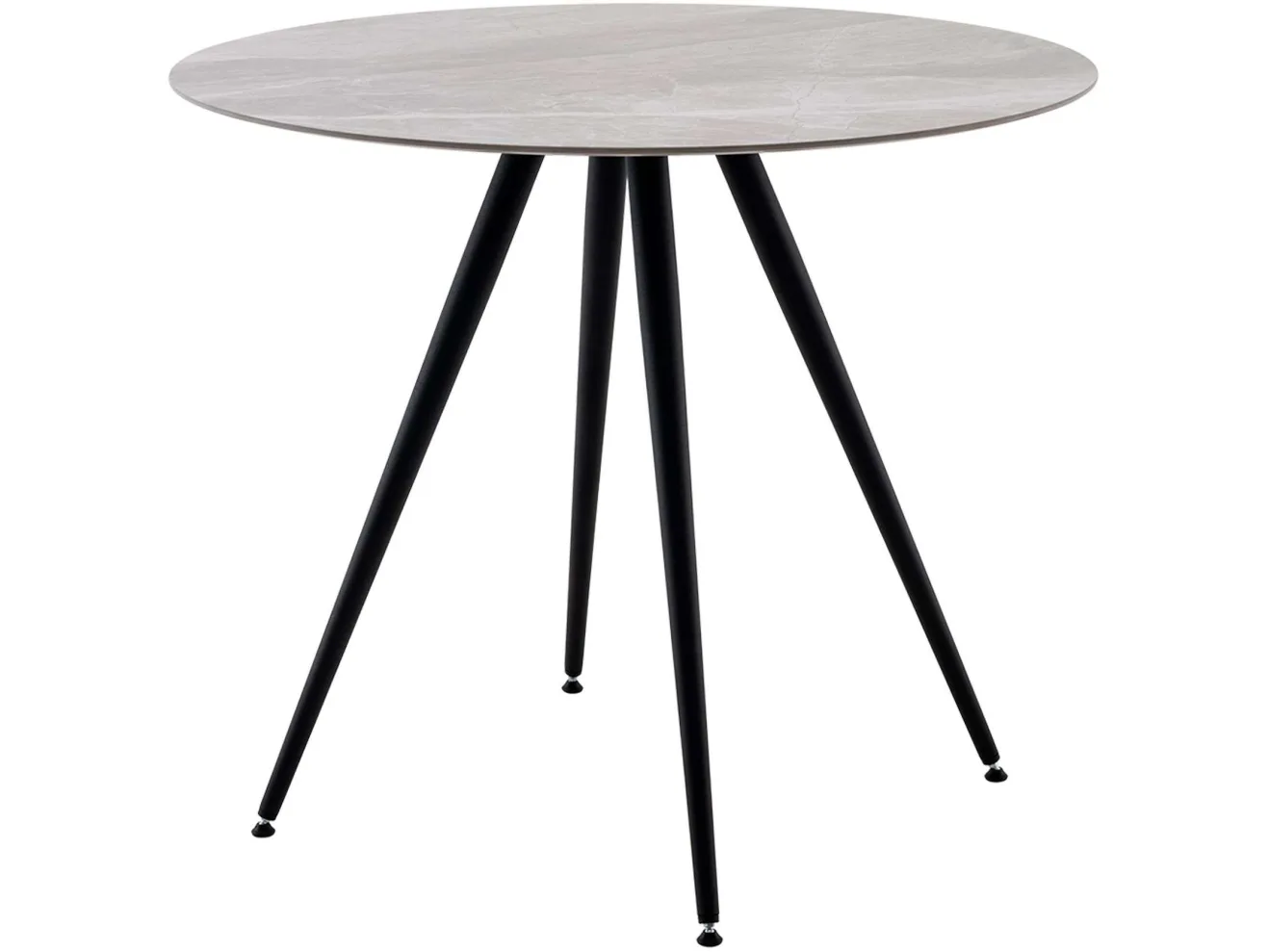 Стол обеденный STOOL GROUP Ники круглый керамика 900 Italian light grey арт. 1568269