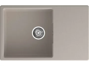 Мойка 780 GF-Urban 678L 1-чаша+крыло 780*490 песочный