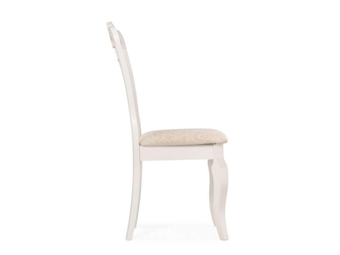 Lomar butter white Стул деревянный