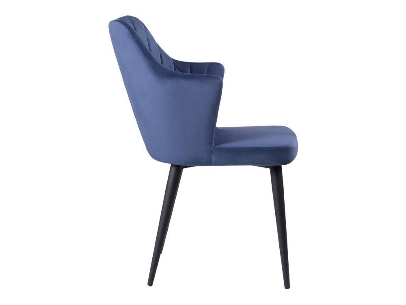 Velen dark blue Стул на металлокаркасе