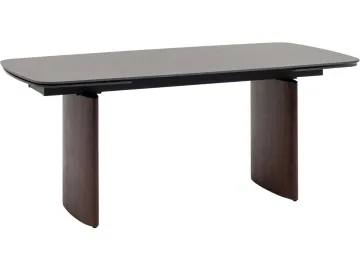 Стол обеденный STOOL GROUP Астарта раскладной 180-260*90 Керамика темная