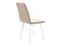 Стул DikLine 207 B03 BEIGE, ножки белые арт. 859907