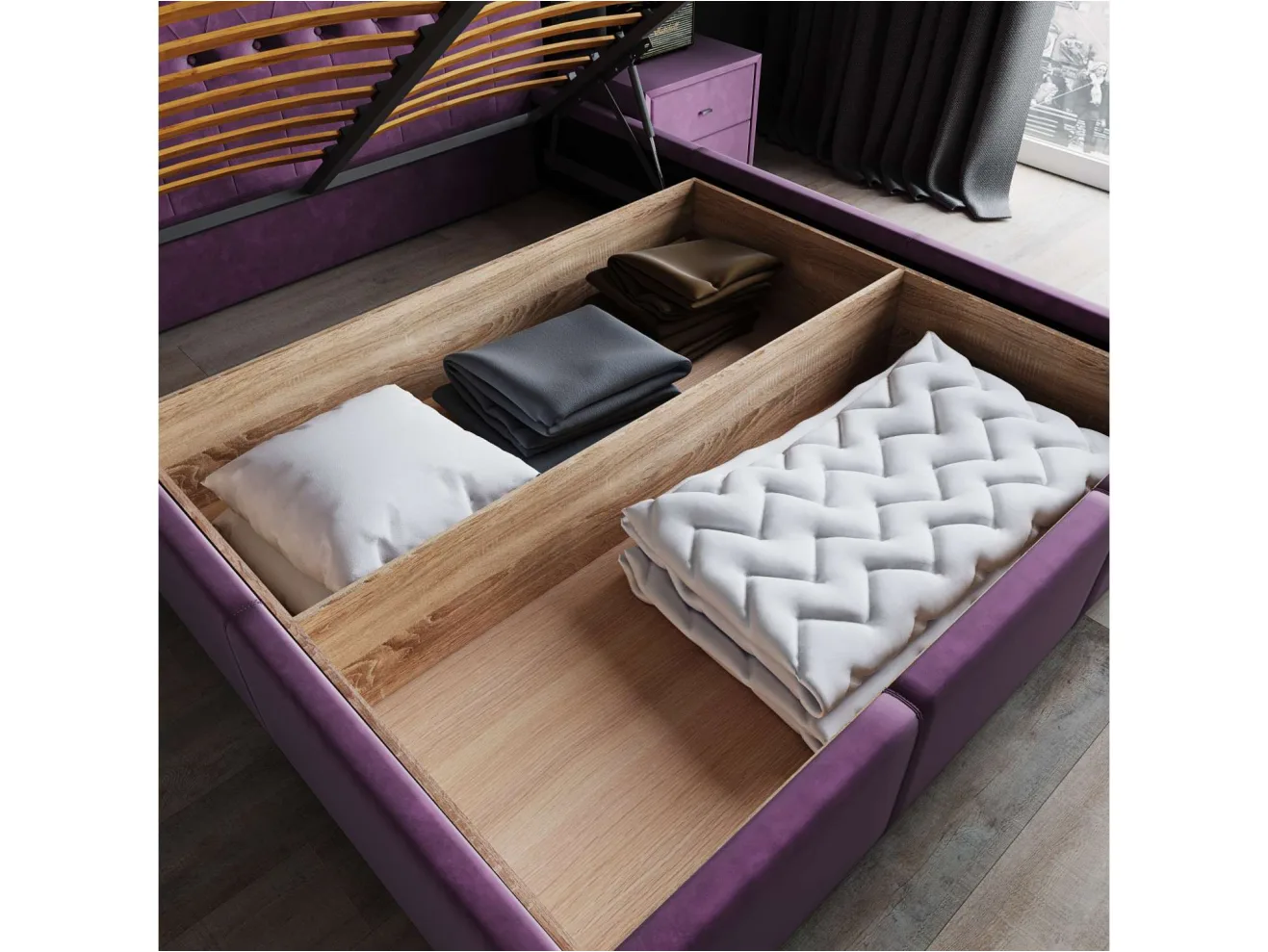 Октавия Кровать интерьерная 160 бирюза ромб, ПМ арт. 1225281