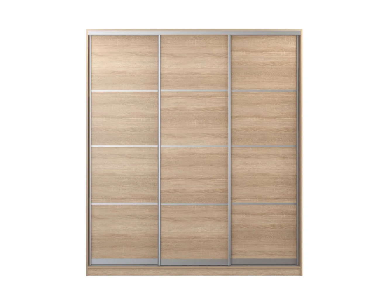 Шкаф купе 3-х дверный Бавария (Манхеттен) 2100 арт. 167679