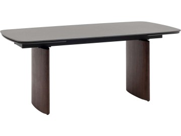 Стол обеденный STOOL GROUP Астарта раскладной 180-260*90 Керамика темная
