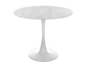 Tulip 90 super white glass Стол стеклянный арт. 1575287