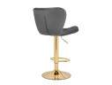 Porch dark gray / golden Барный стул