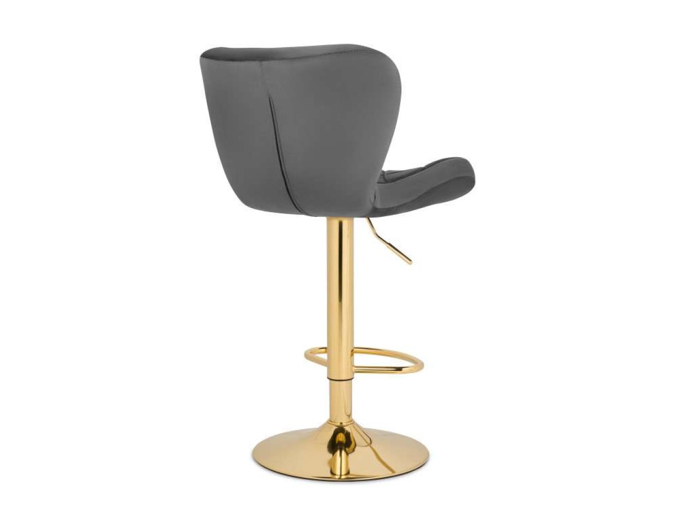 Porch dark gray / golden Барный стул