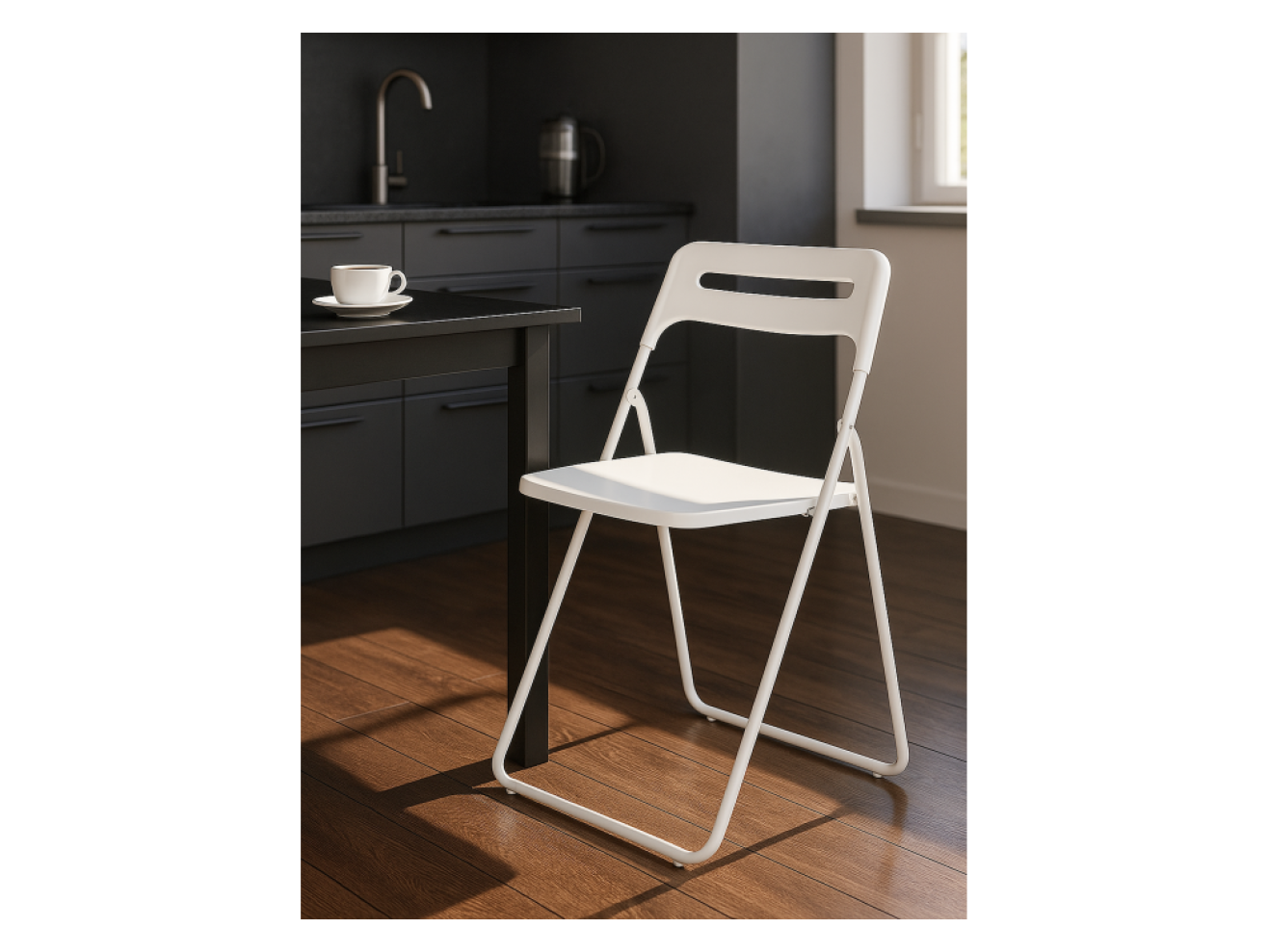 Fold складной white Пластиковый стул