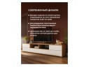 Маллоу дуб вотан / белый глянец ТВ-тумба
